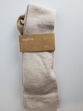 Wellow Bamboo Compression Socks Beige Size X-Large NEW